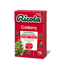 Ricola Swiss Herb Cough Cranberry