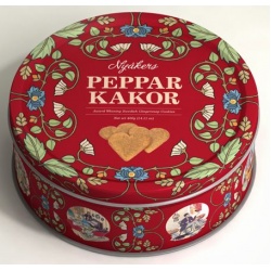 Nyåkers Ginger Snaps Red Gift Box 500g